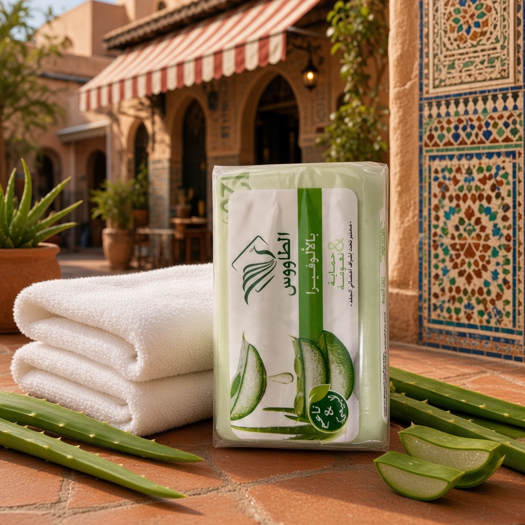 Taous Seife Aloe Vera (4 × 120 g)