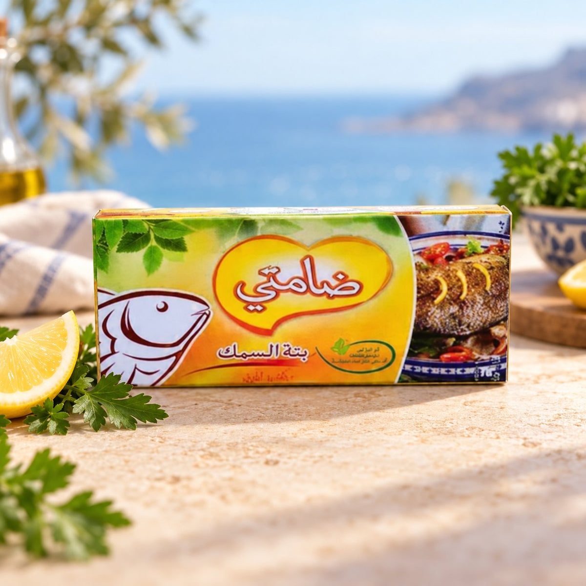 Fisch-Brühwürfel Damti x8 Würfel 76 g - IDÉAL