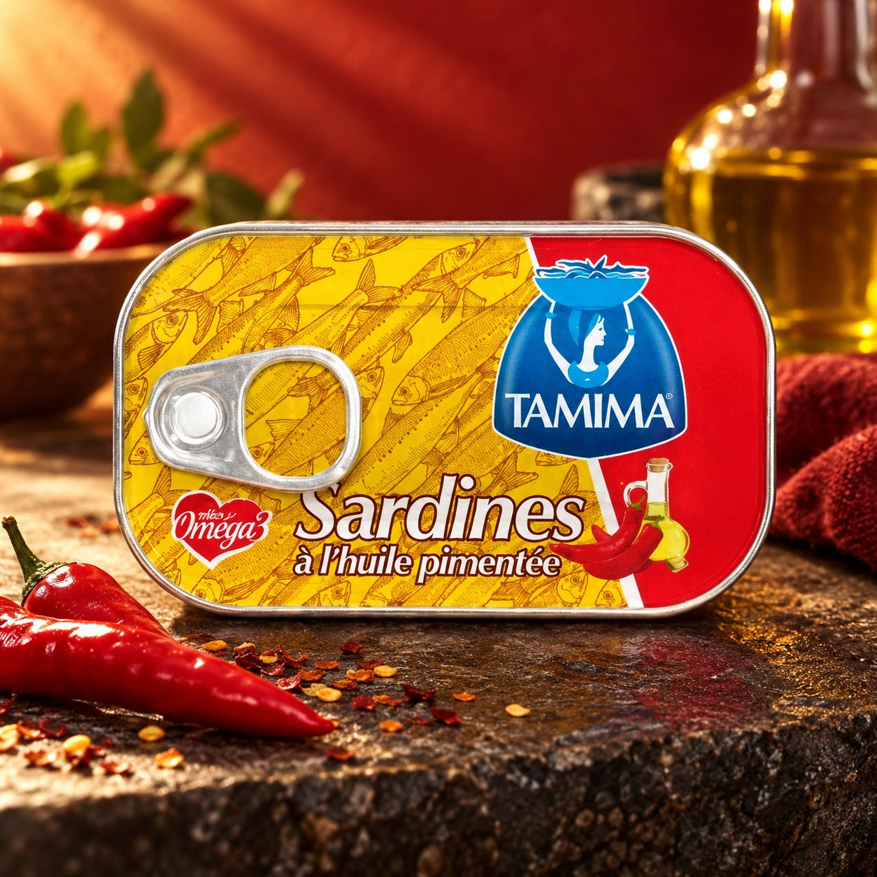 Sardinen in Chiliöl 125 g - TAMIMA