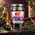 Griechische schwarze Oliven 250 g - BOUTON D'OR
