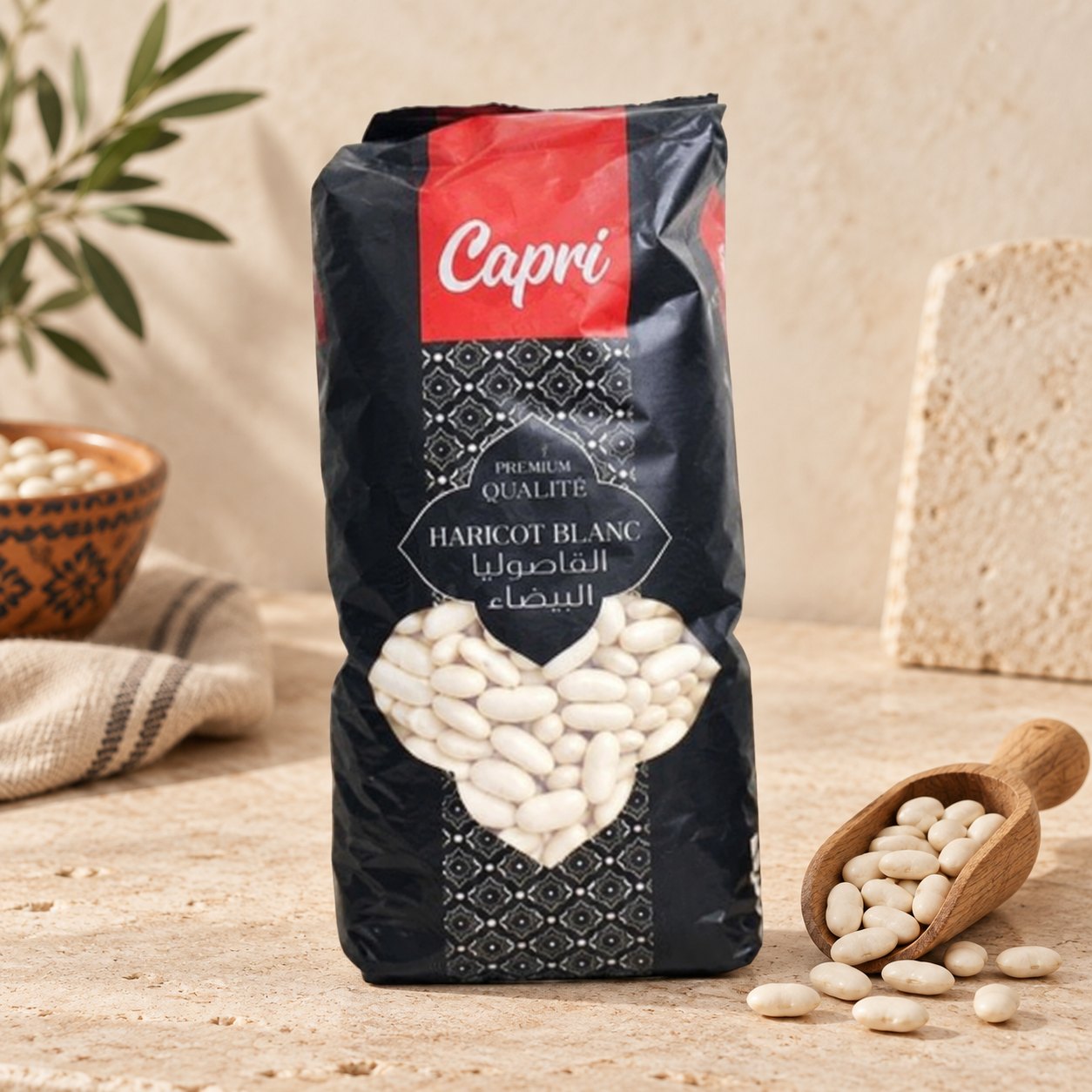 Weisse Bohnen 1 kg - CAPRI